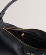 Women's Esiah-Webbing Slouchy Leather Hobo Bag Black Ted Baker South Africa Bellabags