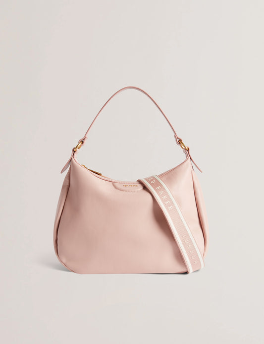 Women's ESIAH-Webbing Slouchy Leather Hobo Bag Ted Baker South Africa Bellabags
