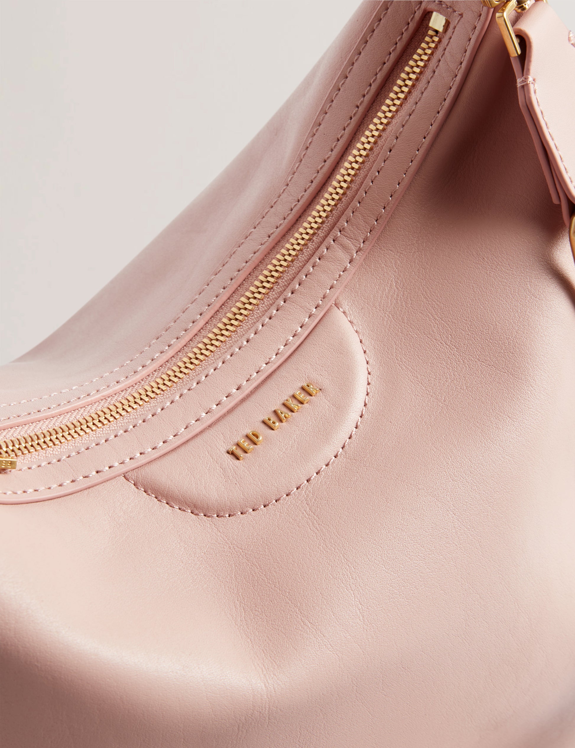 Women's ESIAH-Webbing Slouchy Leather Hobo Bag Ted Baker South Africa Bellabags