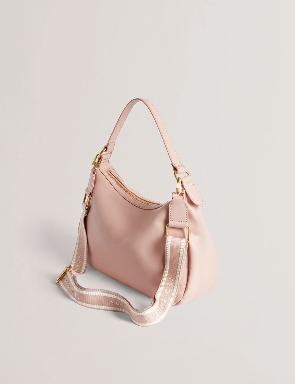 Women's ESIAH-Webbing Slouchy Leather Hobo Bag