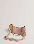 Women's ESSIY-Webbing Leather Crossbody Bag