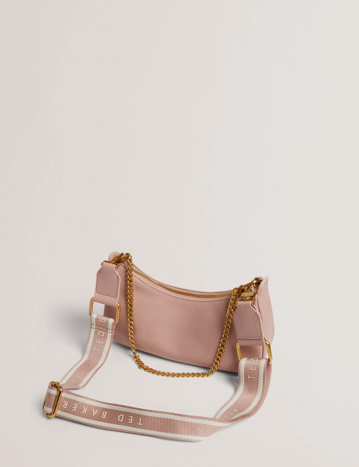 Women's ESSIY-Webbing Leather Crossbody Bag