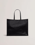 Women's HALSEA-TB Script Padded Nylon Medium Black