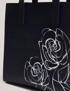 Women's ALUMCON-Linear Rose Small Icon Bag Navy