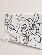 Women's ALMIKON-Linear Rose Pouch Cream