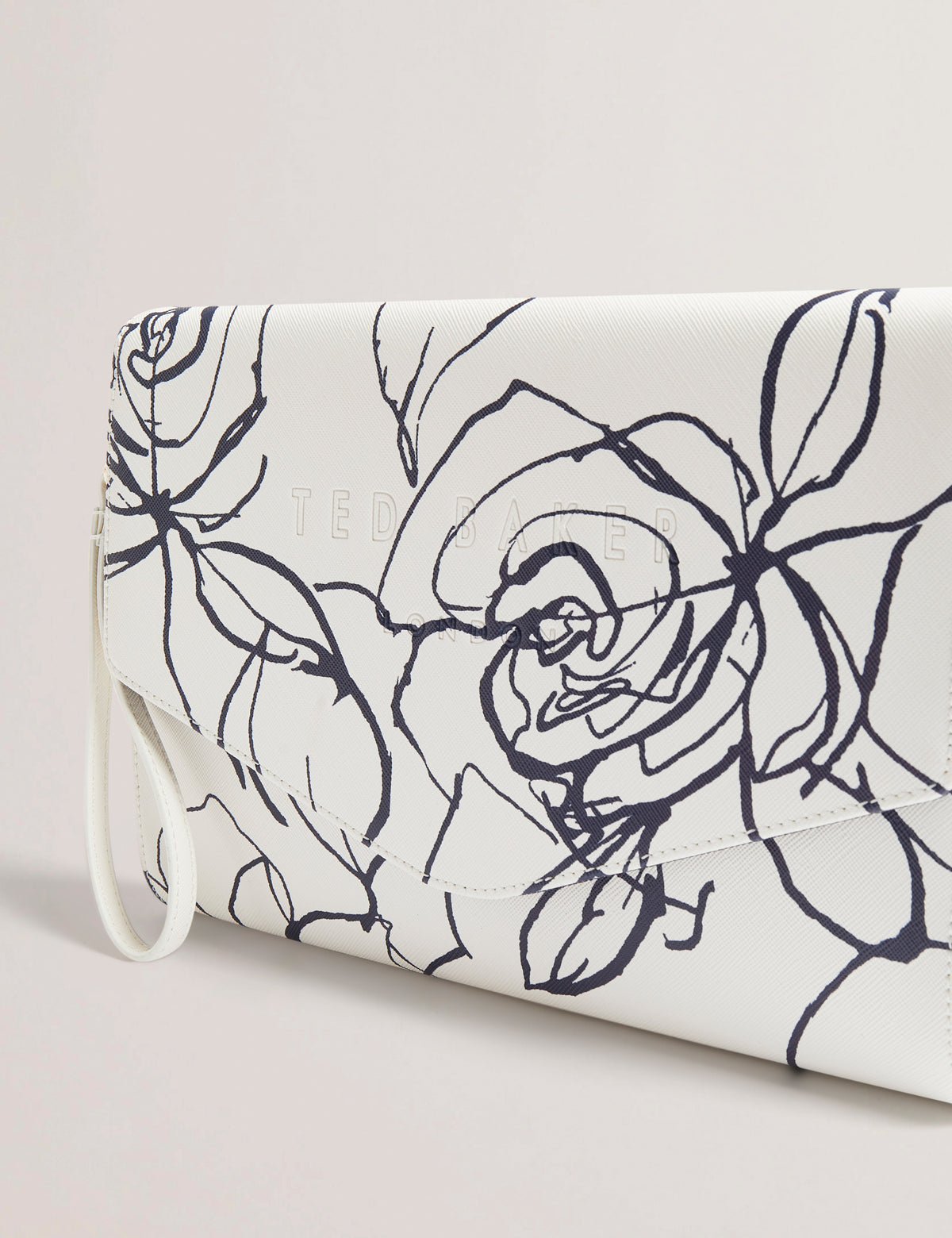 Women's ALMIKON-Linear Rose Pouch Cream