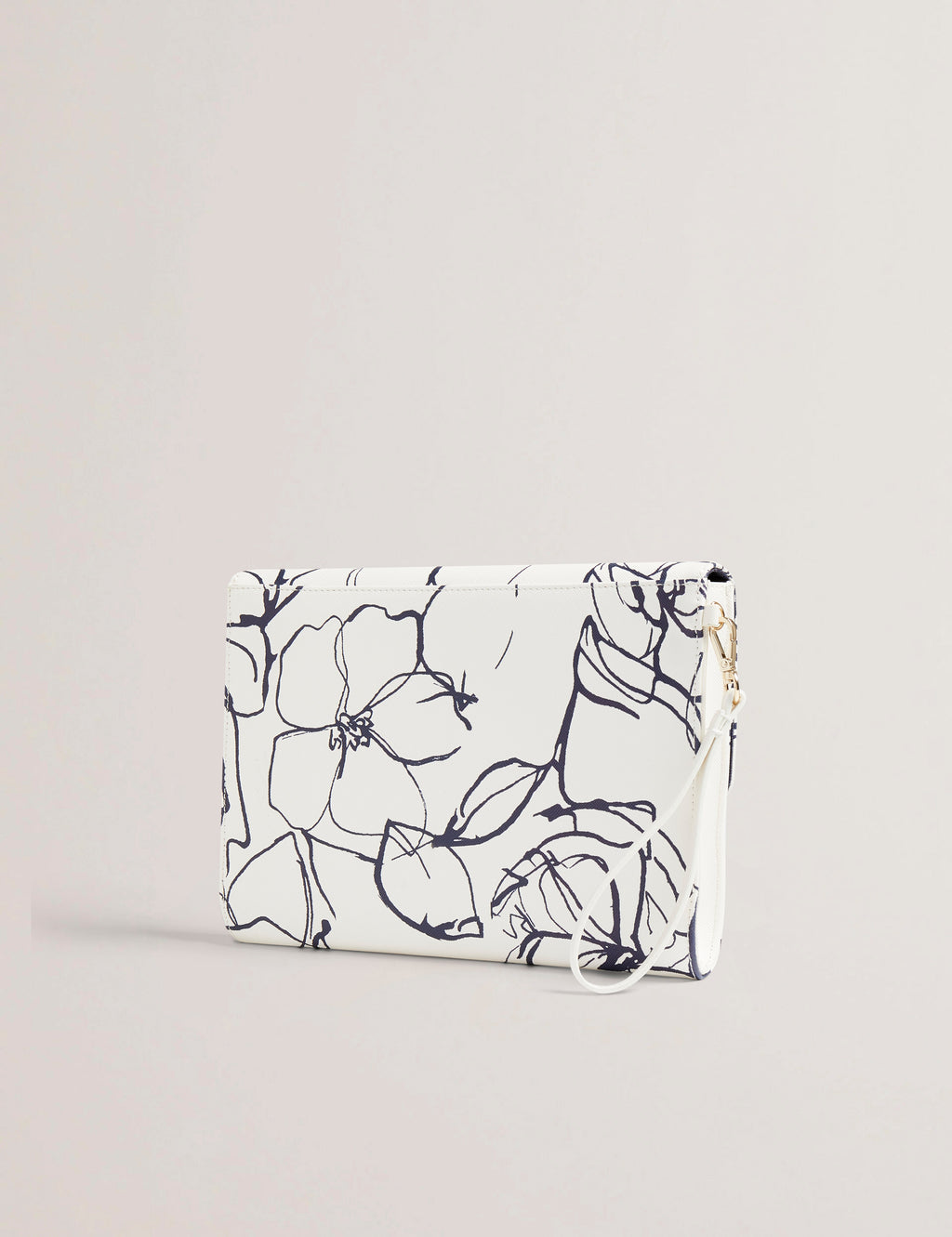 Women's ALMIKON-Linear Rose Pouch Cream