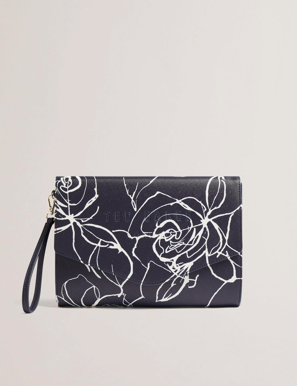 Women's ALMIKON-Linear Rose Pouch Navy