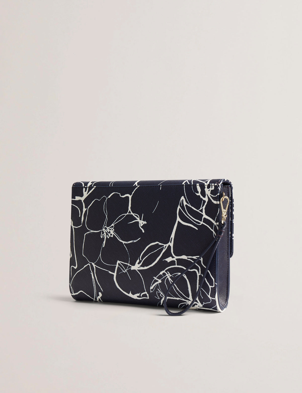 Women's ALMIKON-Linear Rose Pouch Navy