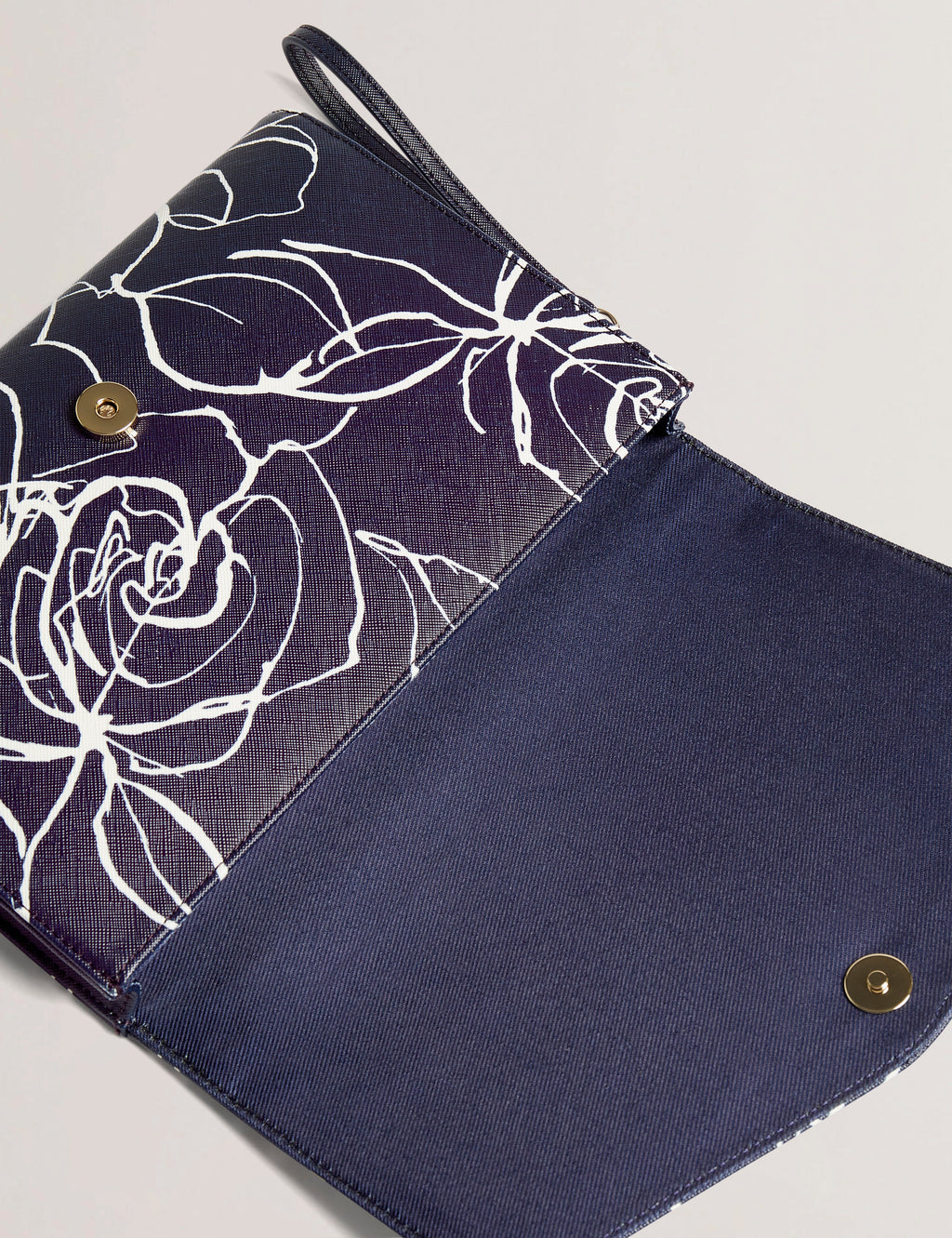 Women's ALMIKON-Linear Rose Pouch Navy