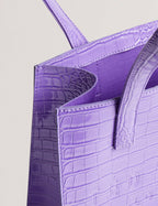 Women's REPTCON-Croc Effect Small Icon Bag