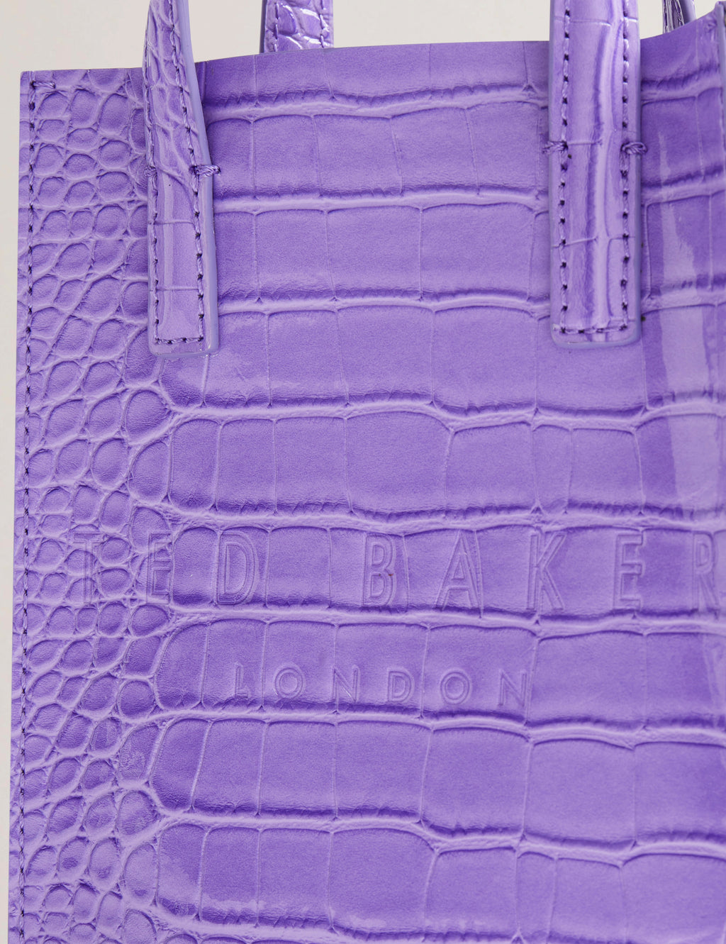 Women's GATOCON-Croc Effect Mini Icon Bag