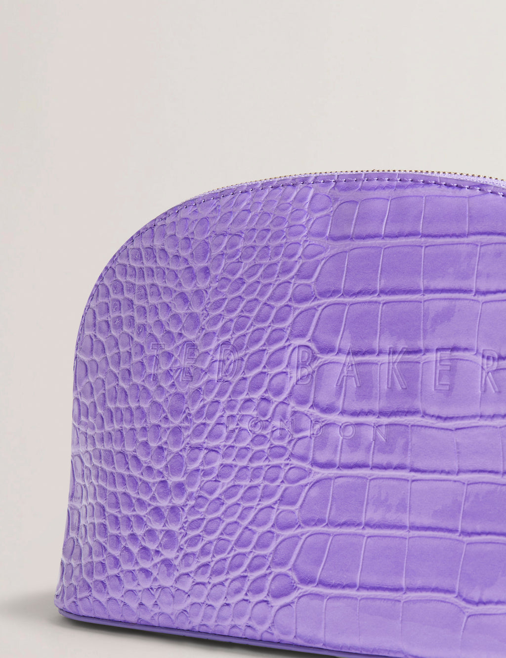 Women's CROCALA-Croc Effect Makeup Bag