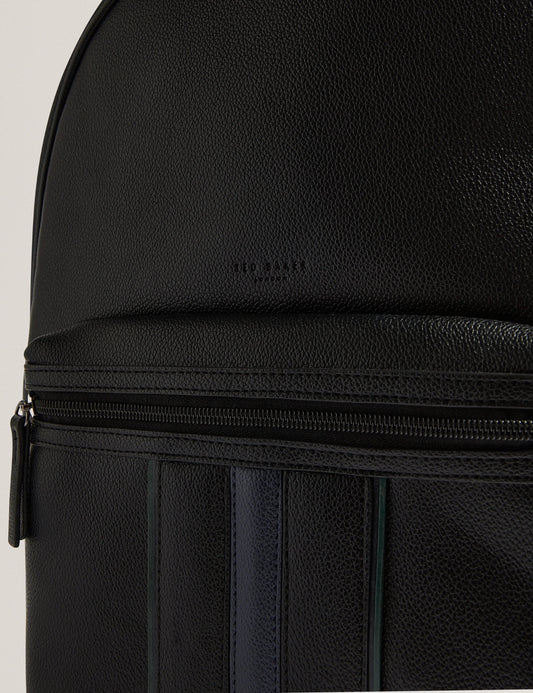 KEVIIN: Stripe PU Backpack - Bellabags Ted Baker