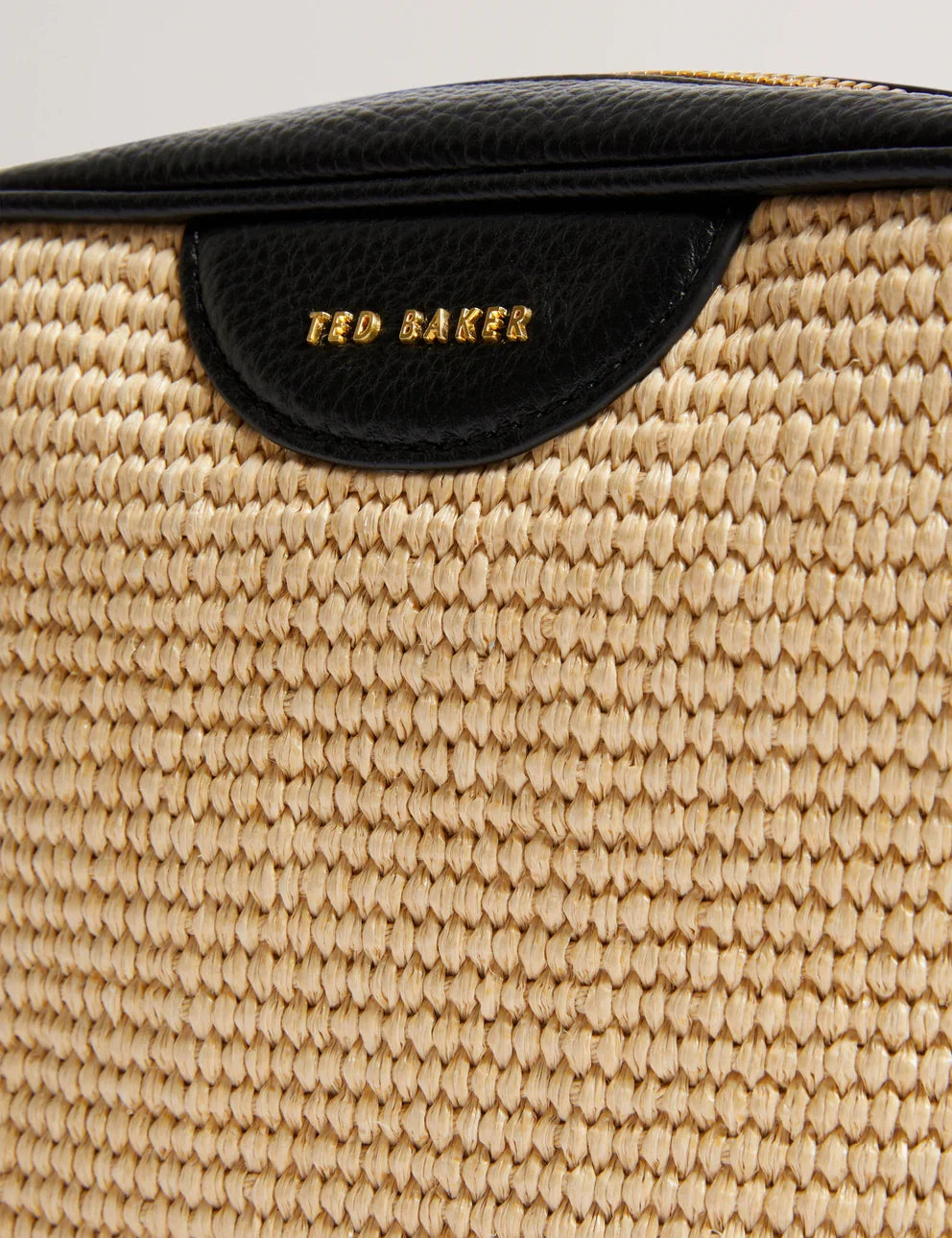 Women's BARDAS-Webbing Faux Raffia Crossbody Bag