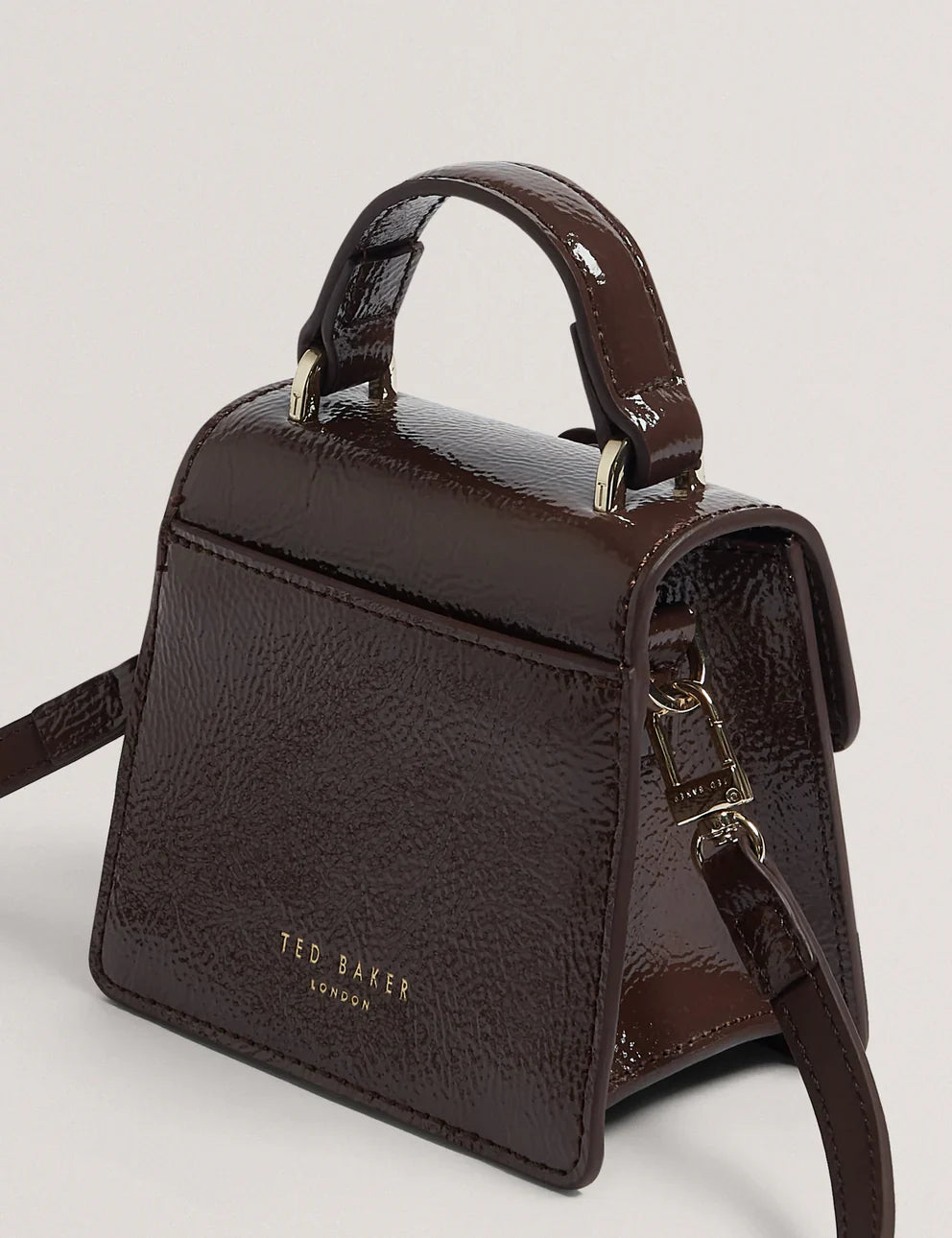 Women's ROUSET-Rose Detail Mini Leather Bag