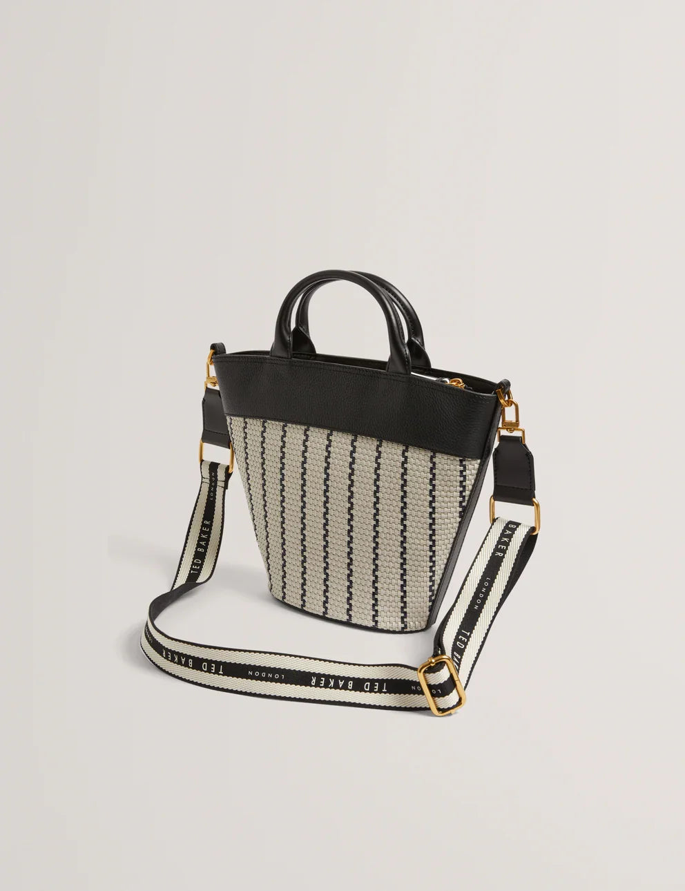 Women's RIVERI-Woven Webbing Bucket Bag