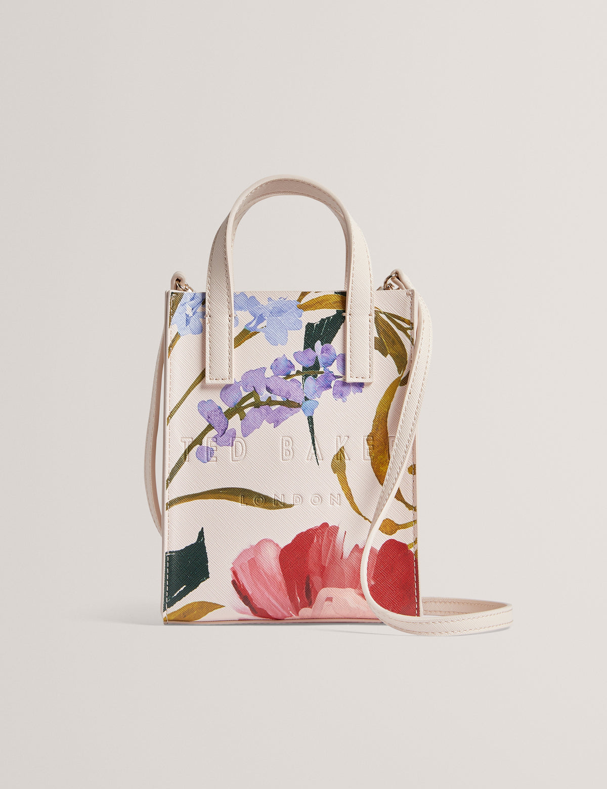 Women's PAISLLI-Floral Printed Nano Icon Bag