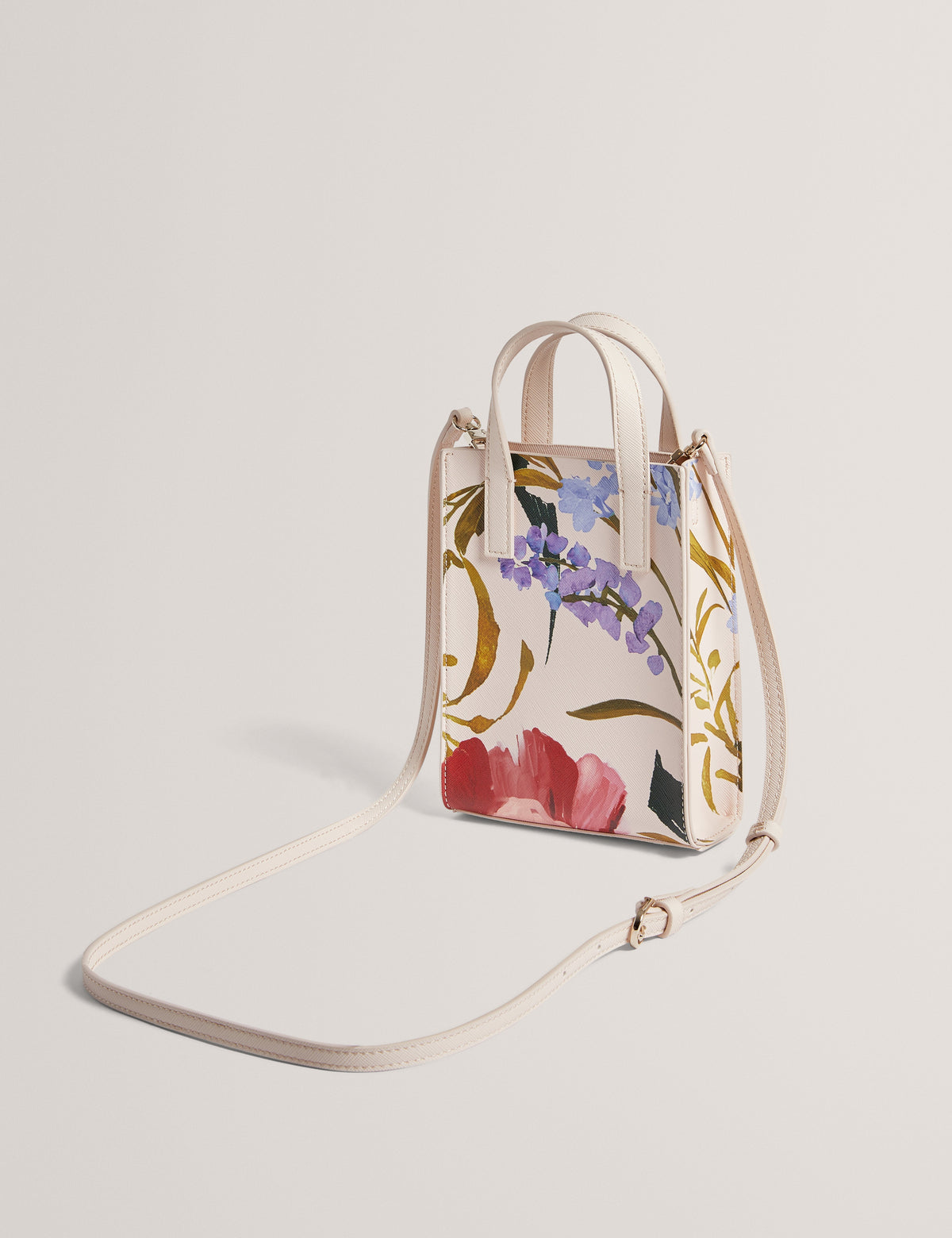 Women's PAISLLI-Floral Printed Nano Icon Bag