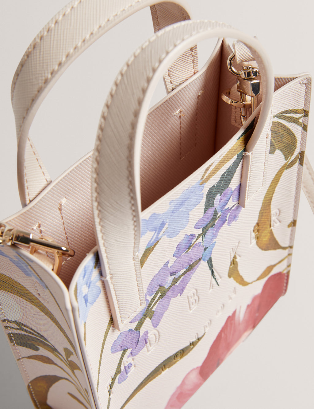 Women's PAISLLI-Floral Printed Nano Icon Bag