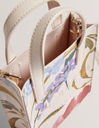 Women's PAISLLI-Floral Printed Nano Icon Bag