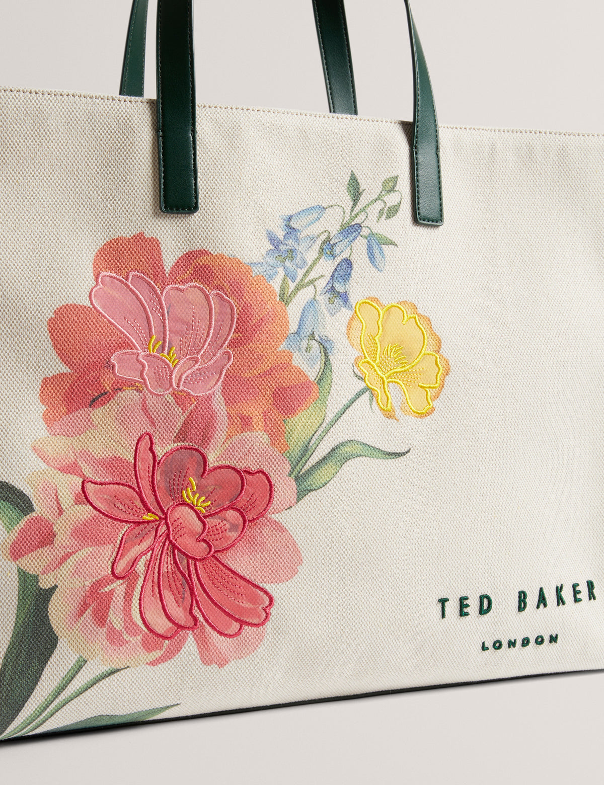 TROPYCS: Print Detail Canvas Shopper