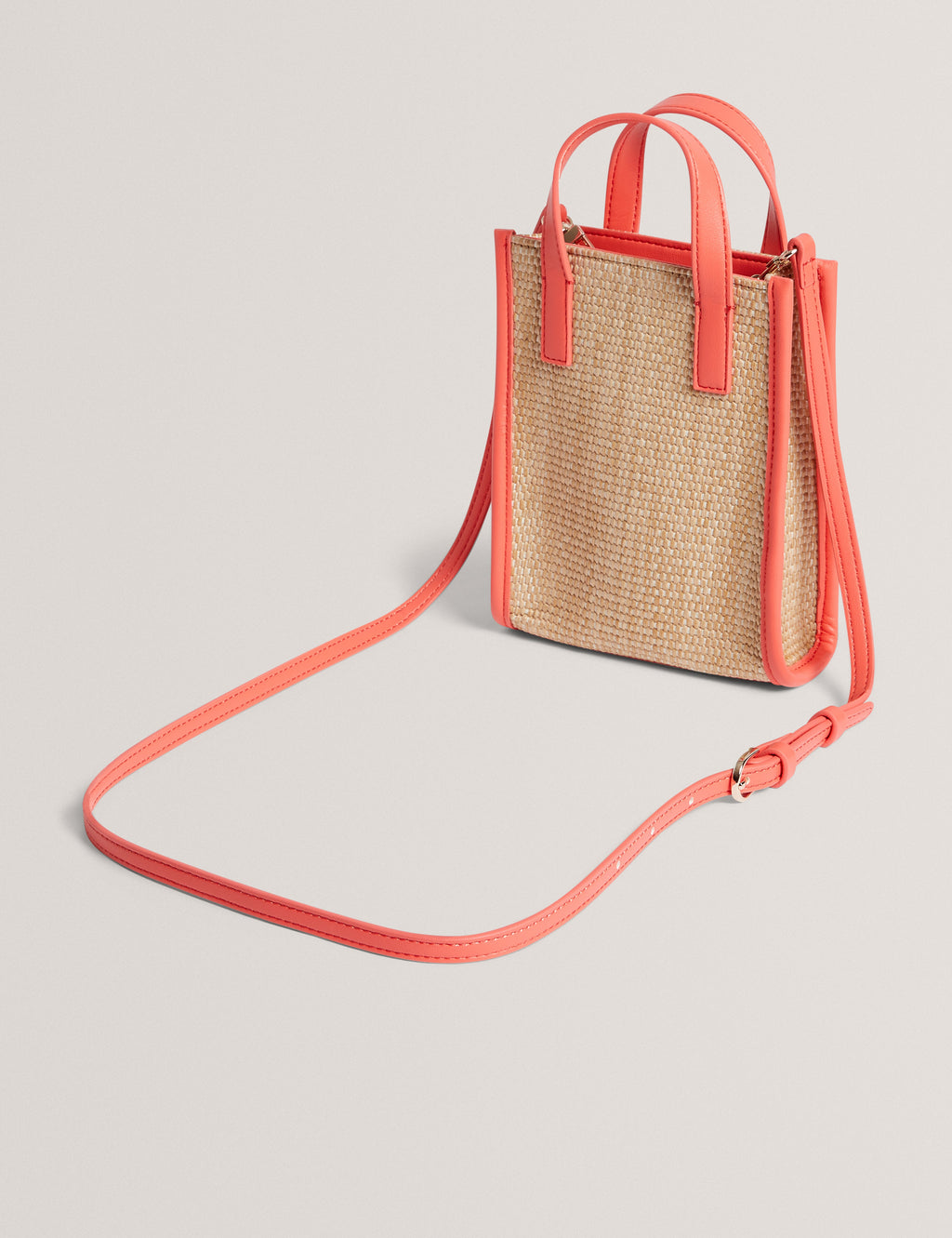 Women's FLOWENA-Faux Raffia Embroidered Nano