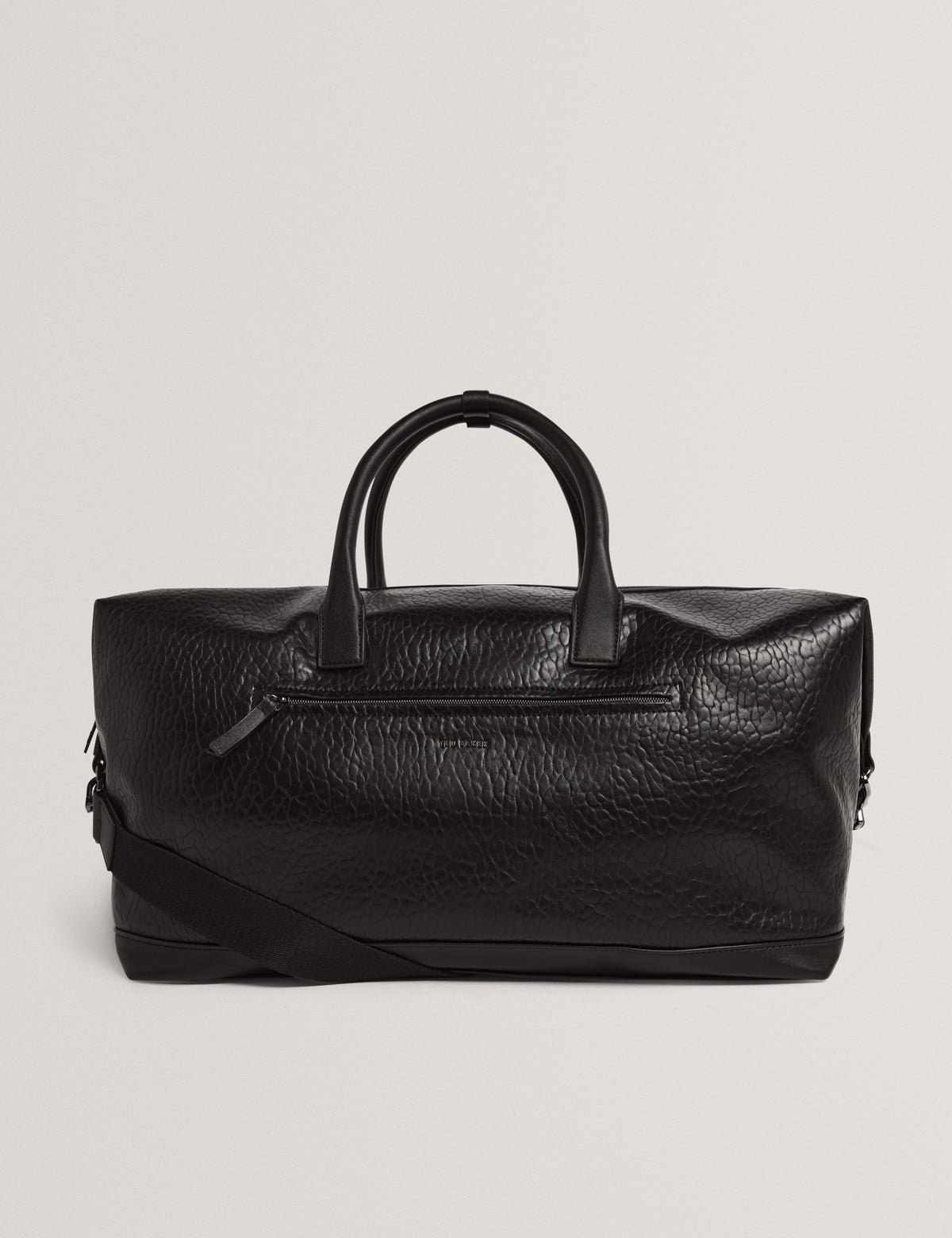 PERSIE: Pebbled Faux Leather Holdall Bag