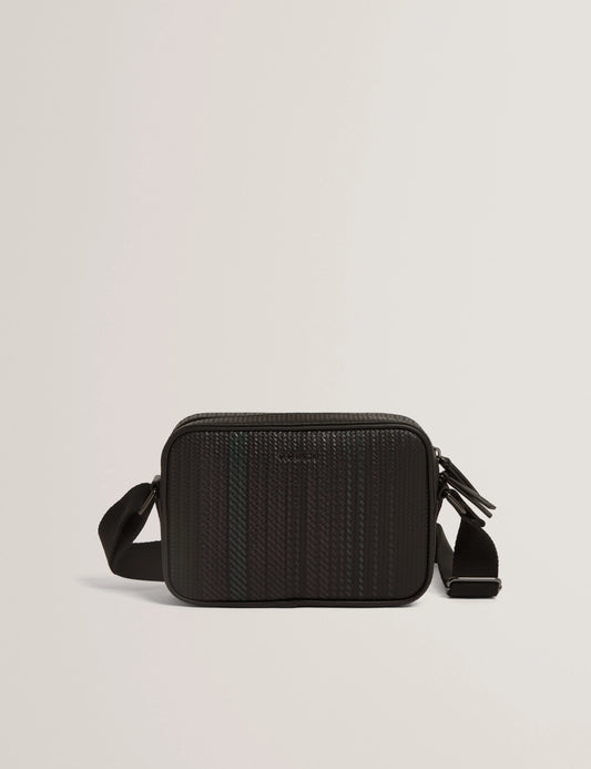 WALT: Printed Weave PU Crossbody Bag - Bellabags Ted Baker