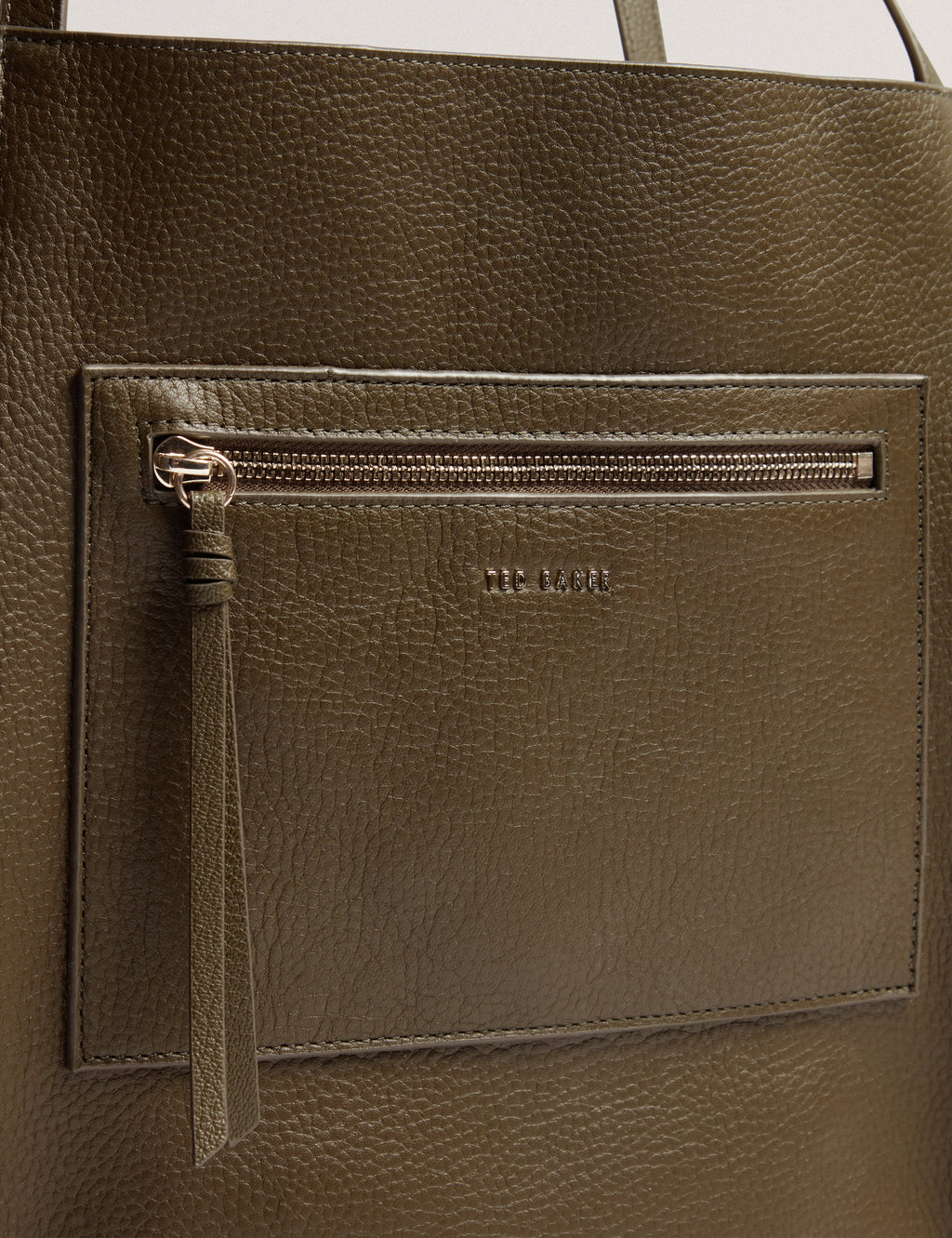 TAALA: Soft Slouch Small Leather Tote