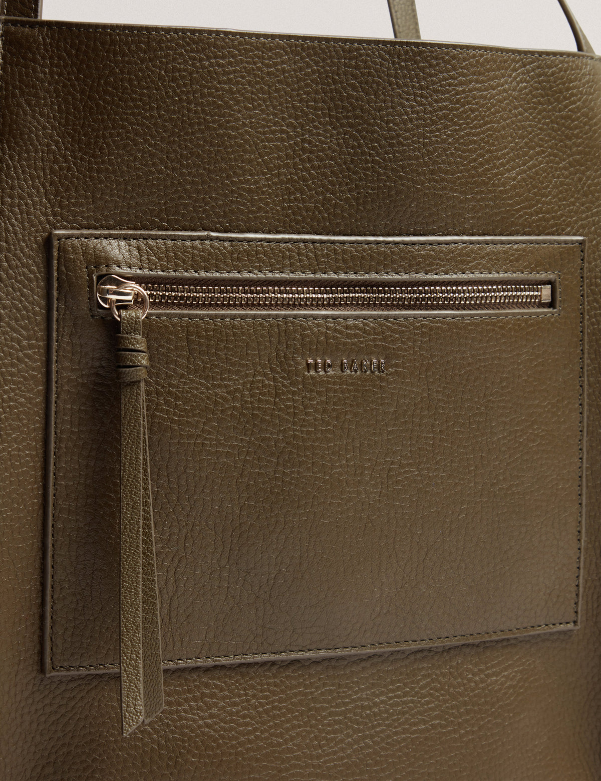 TAALA: Soft Slouch Small Leather Tote
