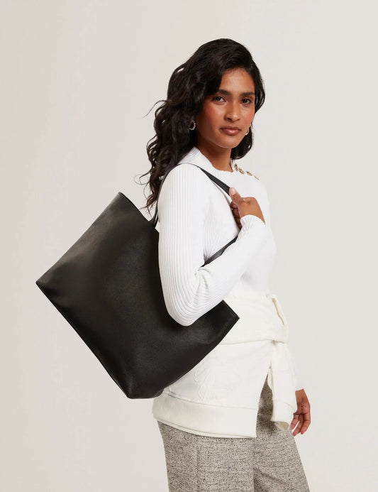 LENYYA: Large Leather Tote Bag - Bellabags Ted Baker