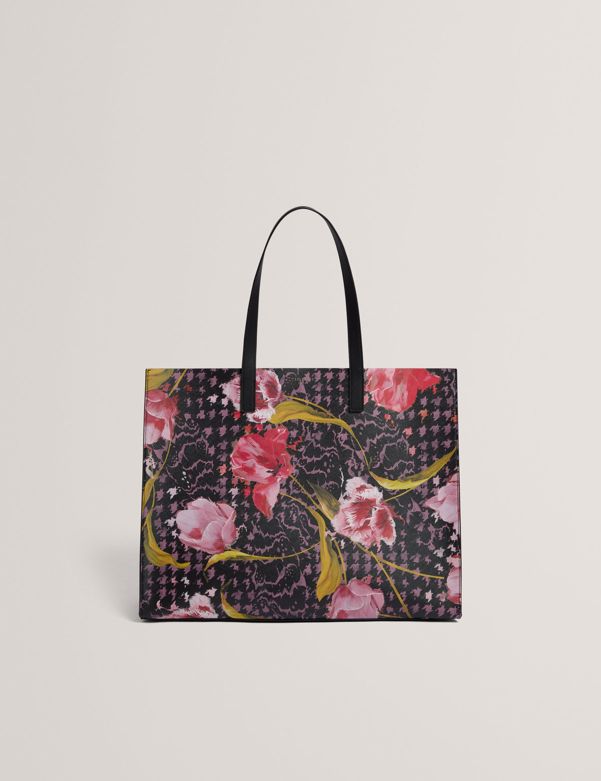 TULAH: Floral Printed Extra Large Icon Bag