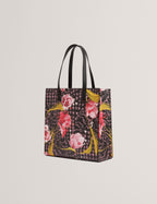 TULLSA: Floral Printed Large Icon Bag