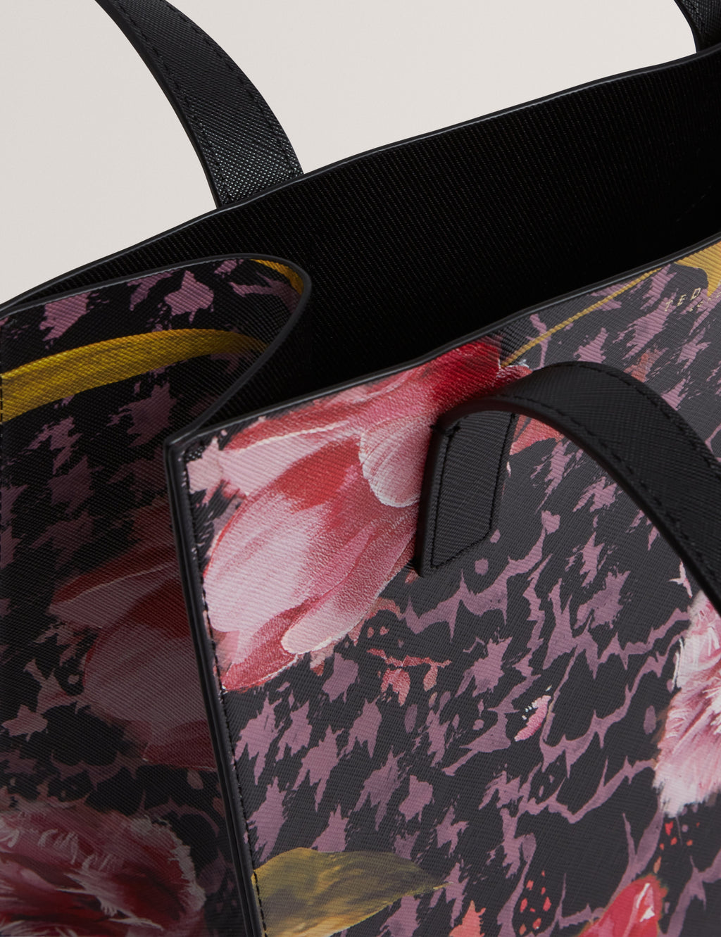 TULIIA: Floral Printed Small Icon Bag