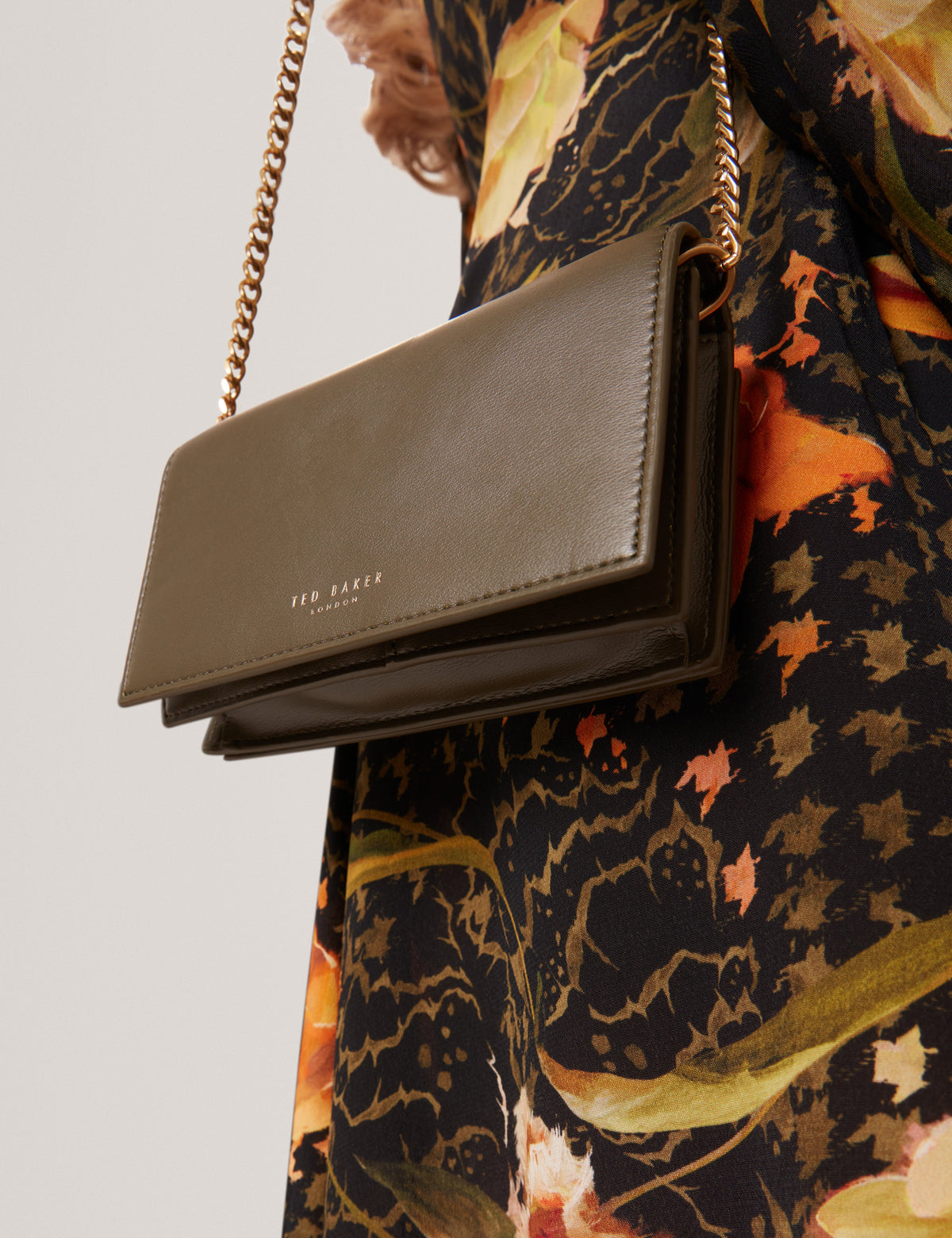 MAHIRAA: Crossbody Flapover Bag