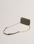 MAHIRAA: Crossbody Flapover Bag