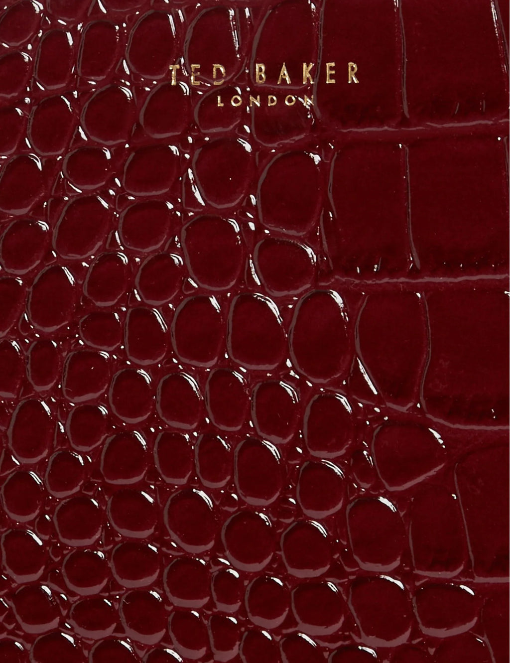 WENONAA: Croc Effect Small Icon Bag