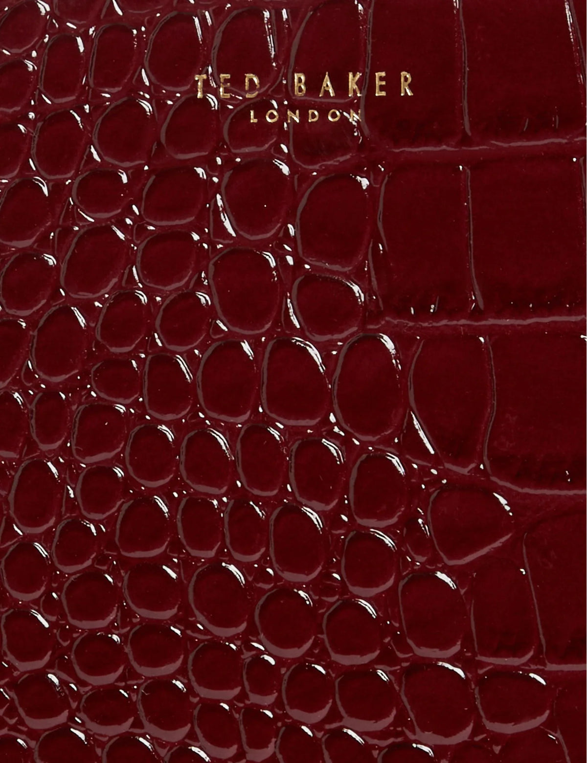 WENONAA: Croc Effect Small Icon Bag