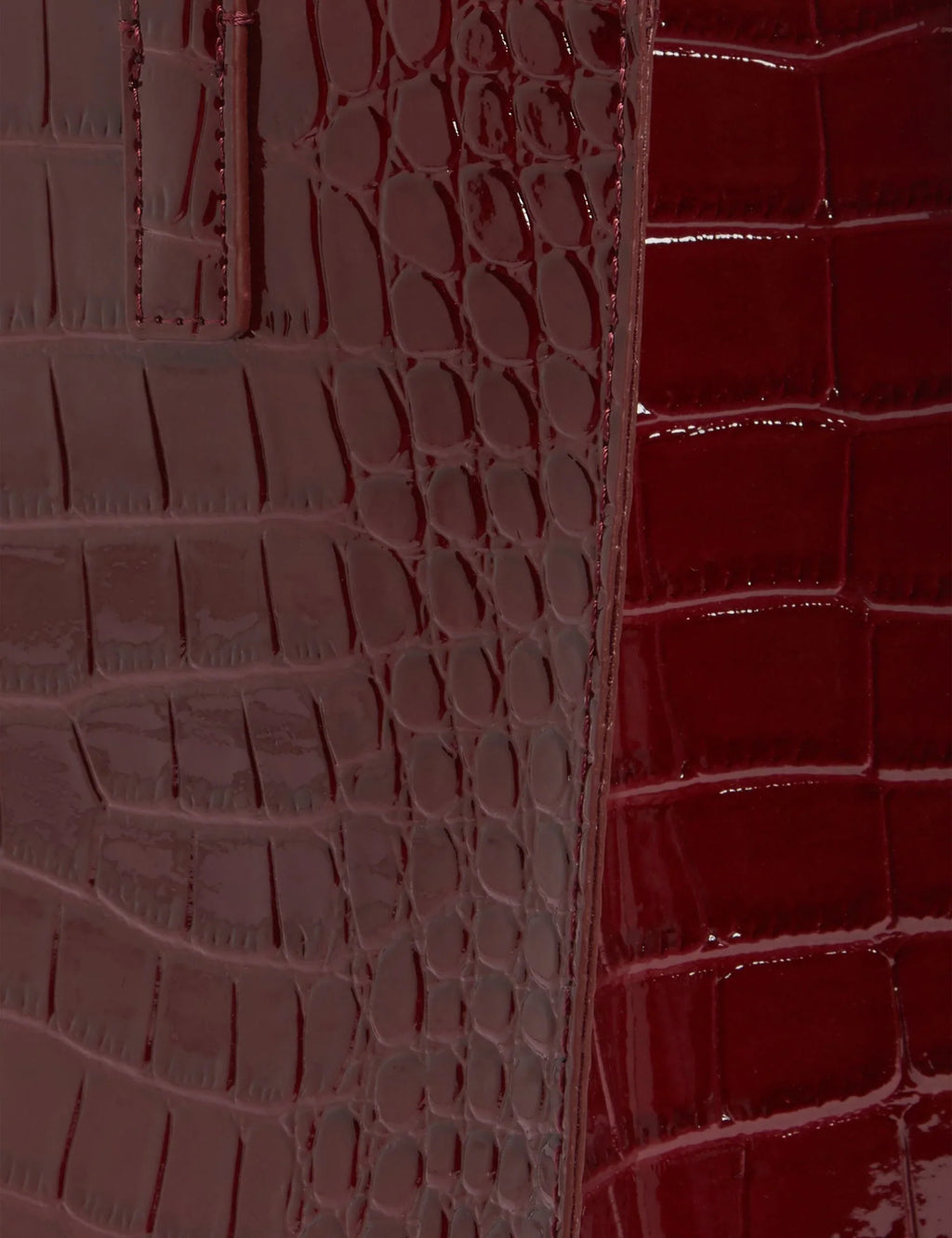 WENONAA: Croc Effect Small Icon Bag