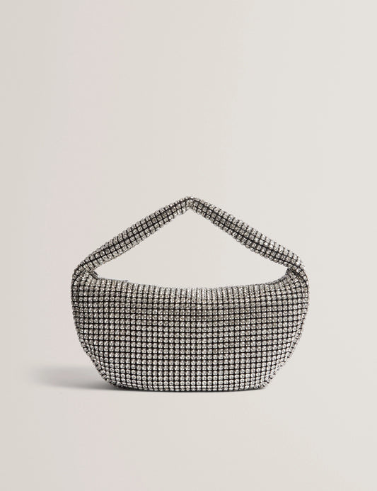 CRYSTIZ: Medium Crystal Slouchy Hobo Bag - Bellabags Ted Baker