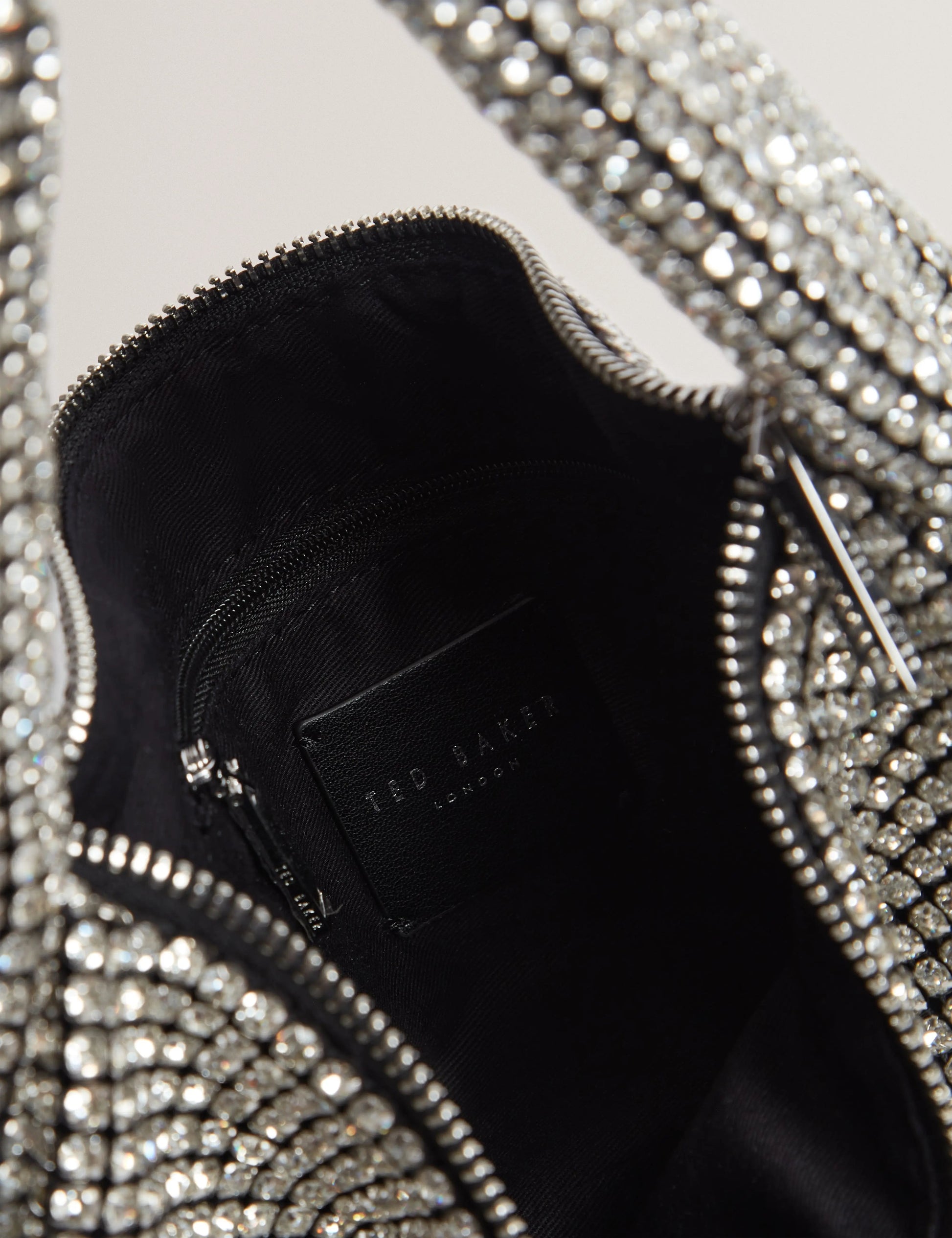 CRYSTIZ: Medium Crystal Slouchy Hobo Bag - Bellabags Ted Baker