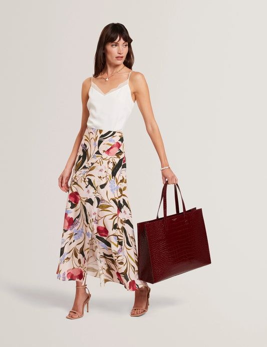 WELONA: Elongated Croc Icon Bag - Bellabags Ted Baker