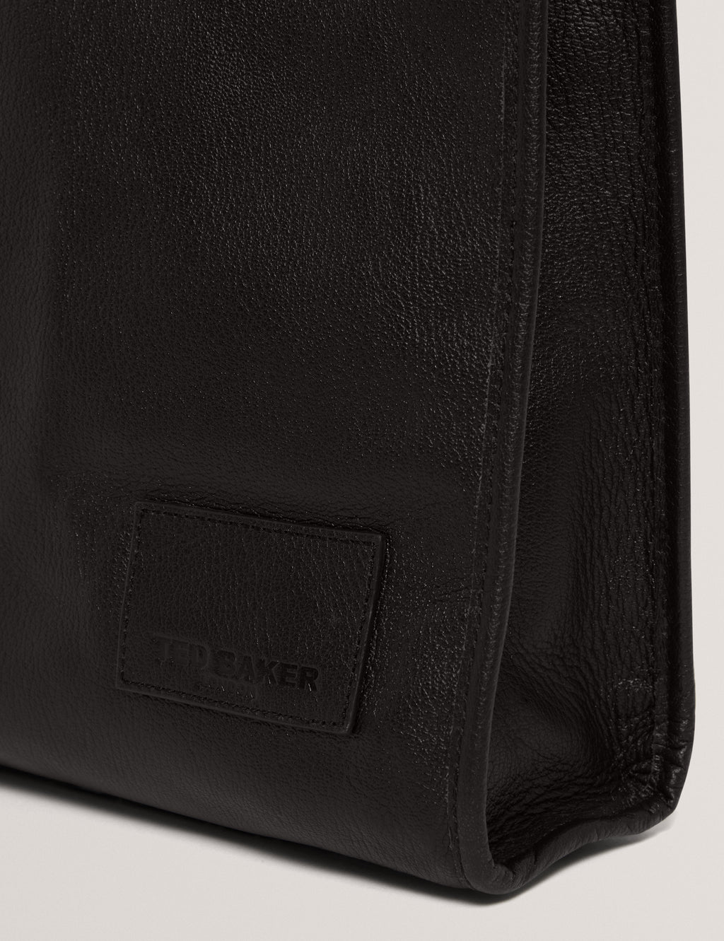 GRIFFIS: Leather North South Tote