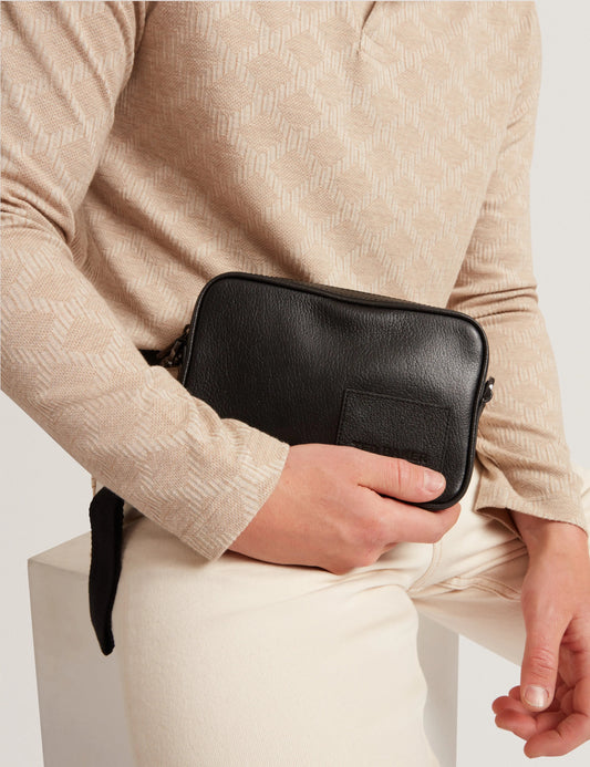 GRIFIN: Leather Crossbody Bag - Bellabags Ted Baker