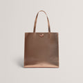 ROSMAH: Rose Detail Metallic Large Icon Bag
