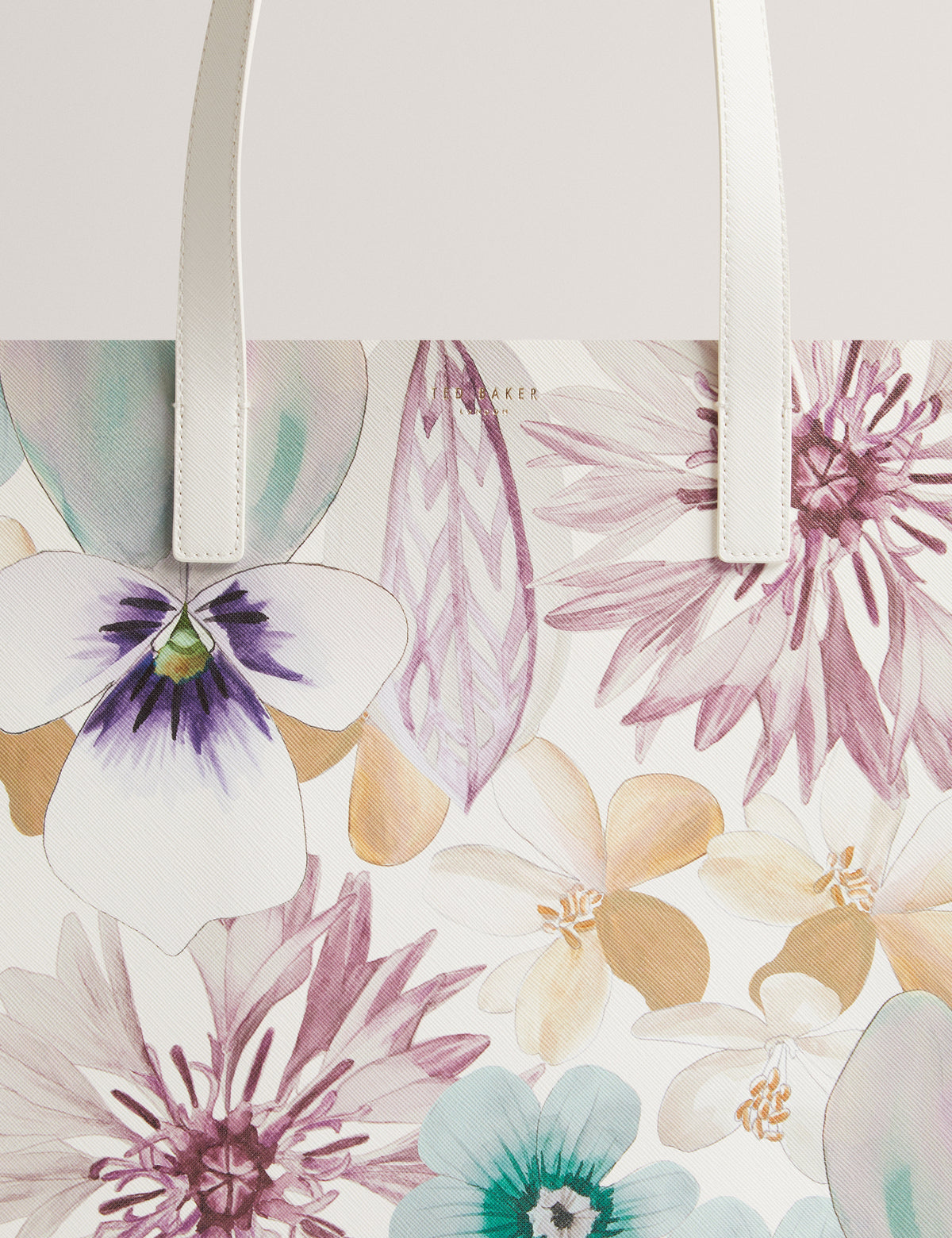 HALENA: Petal Print Large Icon Bag