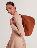 Women's SAMIYRA-WEBBING SUEDE HOBO BAG