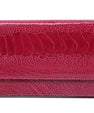 Light Pink Virginia Ostrich Leather Purse Bellabags Bellabags