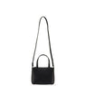 Black Lily Ostrich Quill Leather Shoulder Bag Bellabags Bellabags
